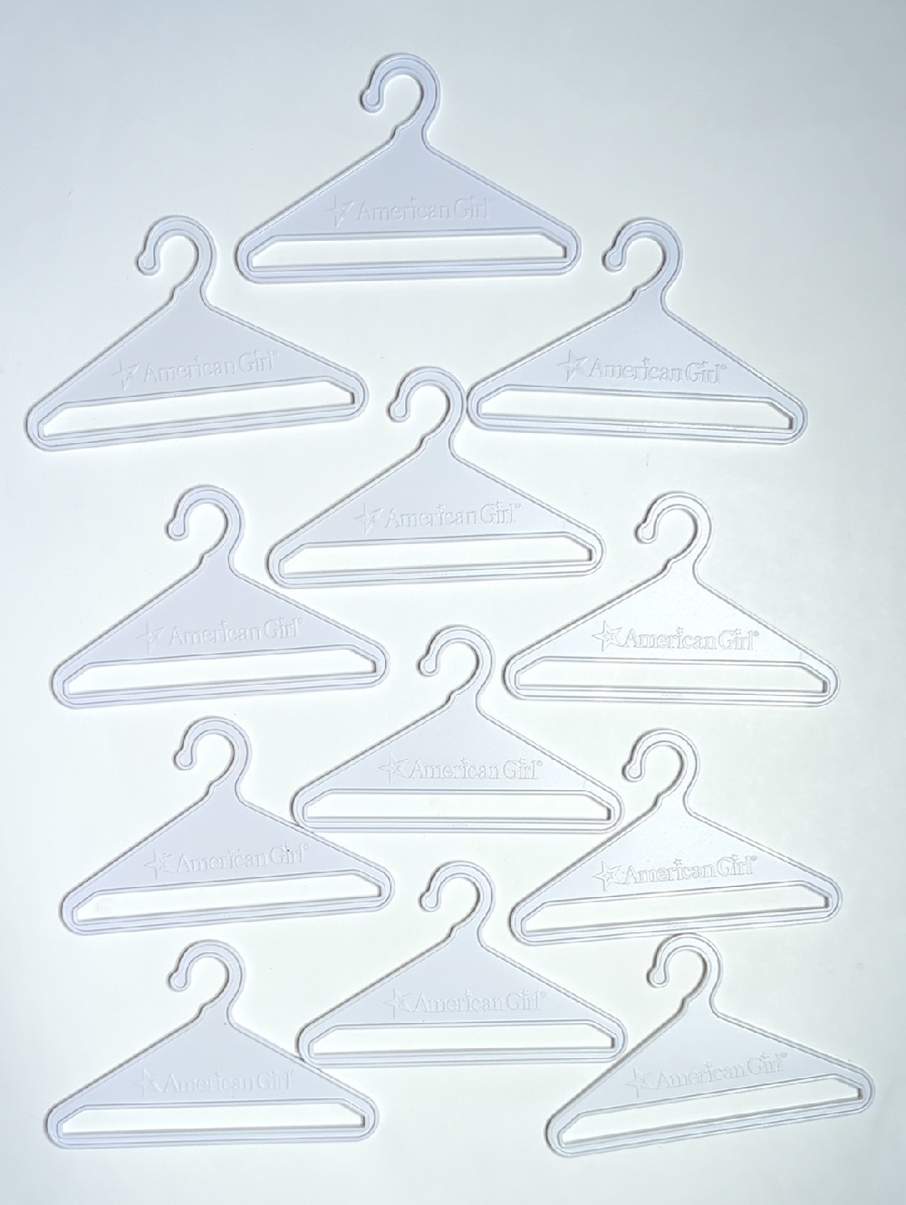 American Girl Doll Hangers Set Of 12